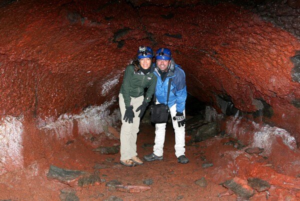 Caving trip in Iceland