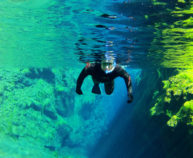 Snorkeling in Silfra