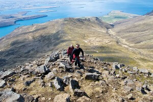 Hiking in Iceland Esja Mountaineering rental