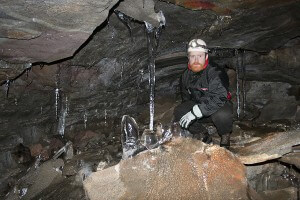Caving in Iceland