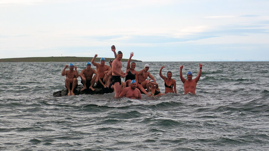 Ocean Swimming in Iceland