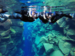 Silfra Drysuit Snorkeling